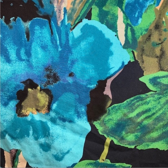 Anthropologie Vanessa Virginia Floral Shadeflower Strapless Dress Sz 2 MSRP $158 - Picture 6 of 11